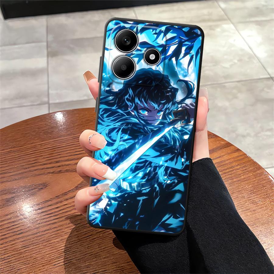 Demons Anime Slayer Soft Back Phone Cover Case for Xiaomi Poco C50 M3 M4 Pro F3 F4 F5 X3 X4 X5 C65 C51 M5