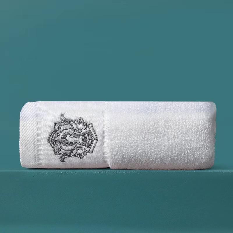 1/4/6Pcs Luxury Embroidery New High-Grade 100% Cotton Towels Sets Soft Bathroom Face Towel Handtowel Personalized Gift Towels