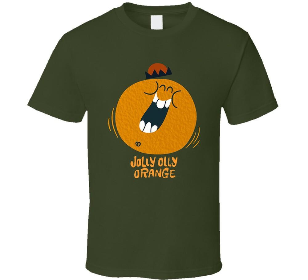 Jolly Ollie Orange Funny Face Drink Mix T Shirt Unisex T-Shirt S