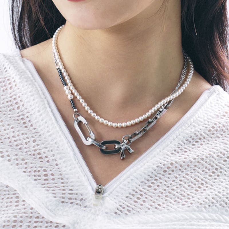 SENTIMENTS NO.415 [SILVER] NECKLACE