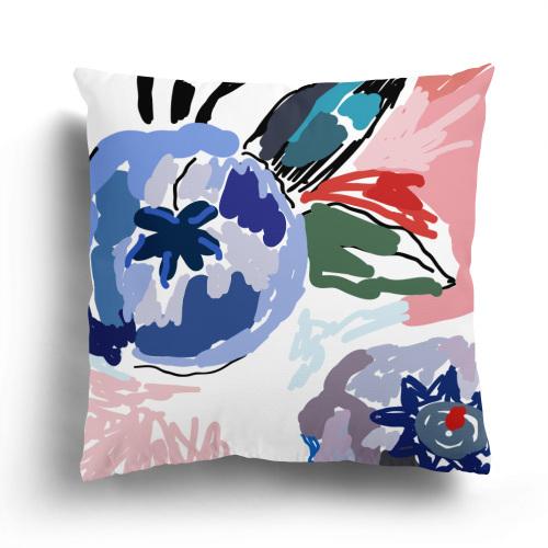 Abstract Floral Cushion Cover Sofa Living Room Home Decor Pillowcase