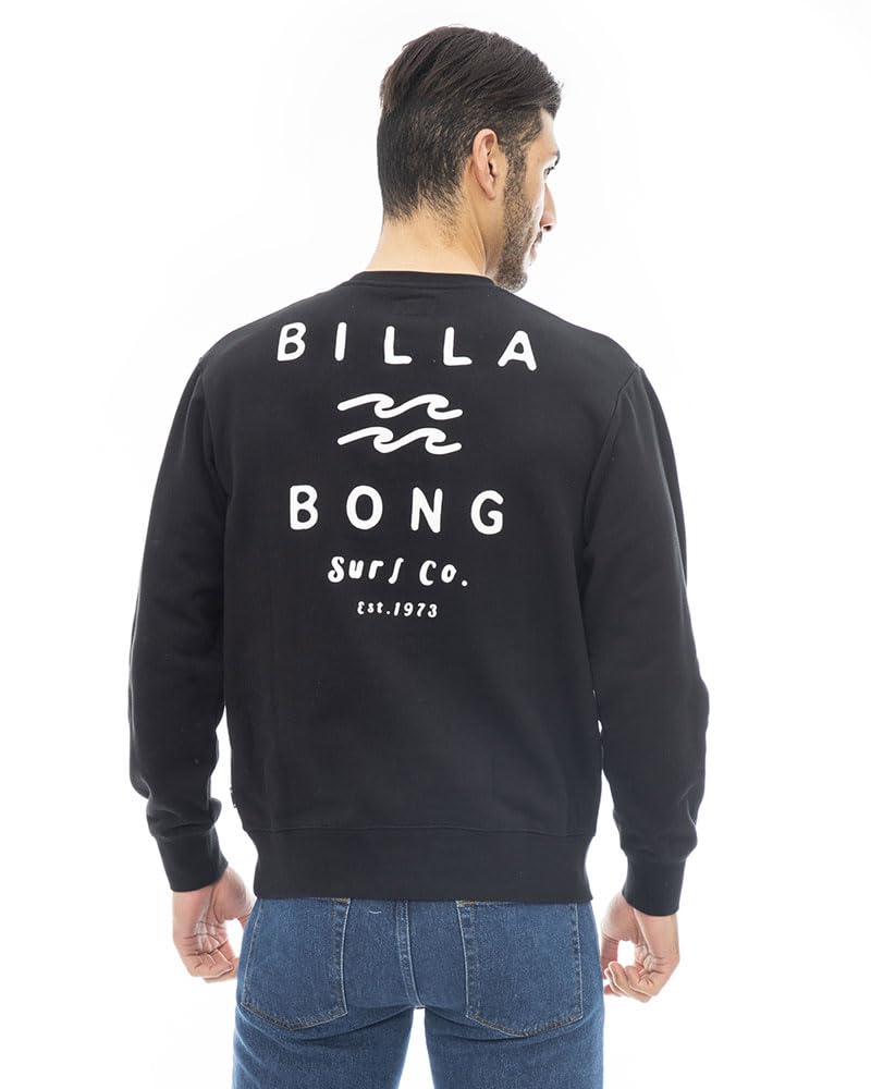 

Billabong ONE TIME Black Men s Sweatshirt, чёрный