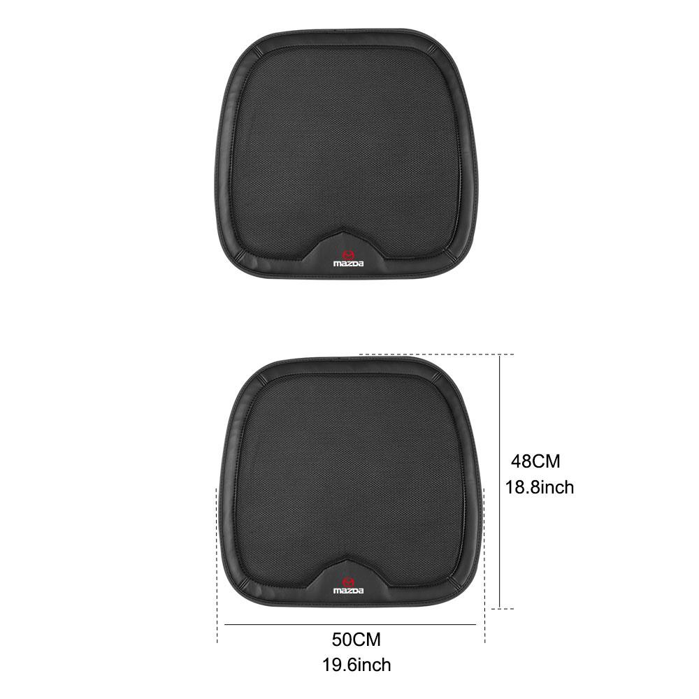 1PCS Car Seat Cushion Honeycomb Breathable Car Badge Seat Protective Pad For Mazda 3 Alexa CX-30 CX30 CX5 CX 5 CX-5 CX8 CX4 CX9 d3