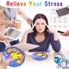 vita dennis Popping Its Fidget Toy, Planetary Finger Push Bubble, Eight Planets Sensory Fidget Toys for Kids and Adults, Autism Special Needs Relieve