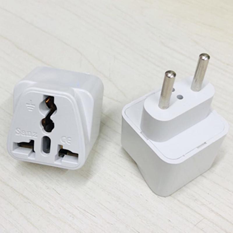 

European Style Pure Copper Travel Adapter Plug for Brazilian, Italian, and Swiss Sockets