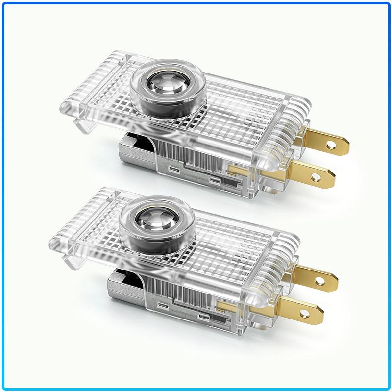 2 Stück LED Auto Tür Willkommenslicht HD Laser Projektor Lampe für Opel Astra C G H Insignia J K Zafira B Corsa Vectra C Corsa C