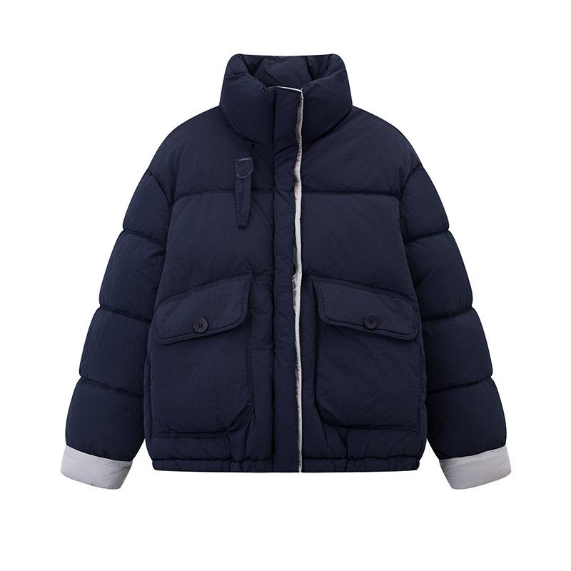 

Зимняя Новая Повседневная Куртка-Джокер для Дам, Короткая, на Хлопковой Подкладке, Женское Свободное Пальто с Подкладкой XL