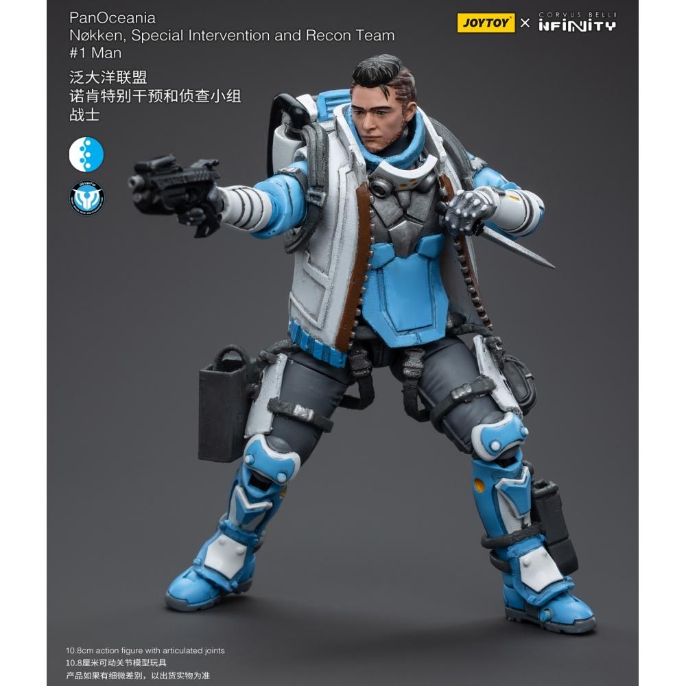 Infinity 1 18 Panoceania Nokken  Special Attacks And Recon Team  1man