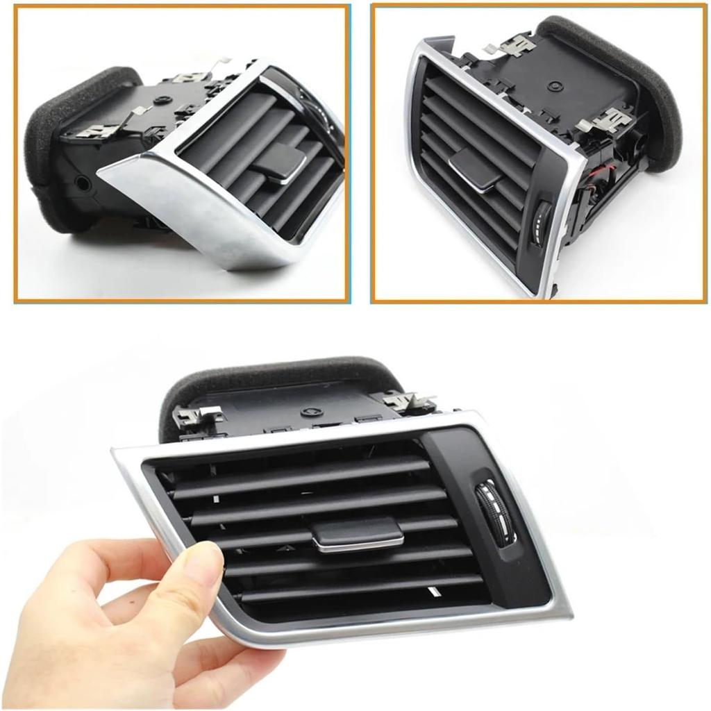 Car Dashboard Central Left Right Air Conditioner AC Vent Grille Assembly, Compatible For Benz M ML GL Class W166 2012-2015(Left air outlet)