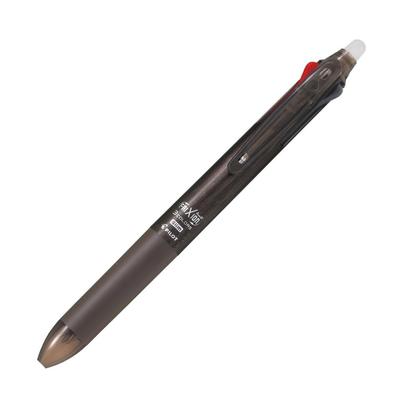 Pilot FriXion Ball 3 Slim Erasable Ballpoint Modern LKFBS60EFDMWD 0.5mm Tri-Color Pen, Wood,