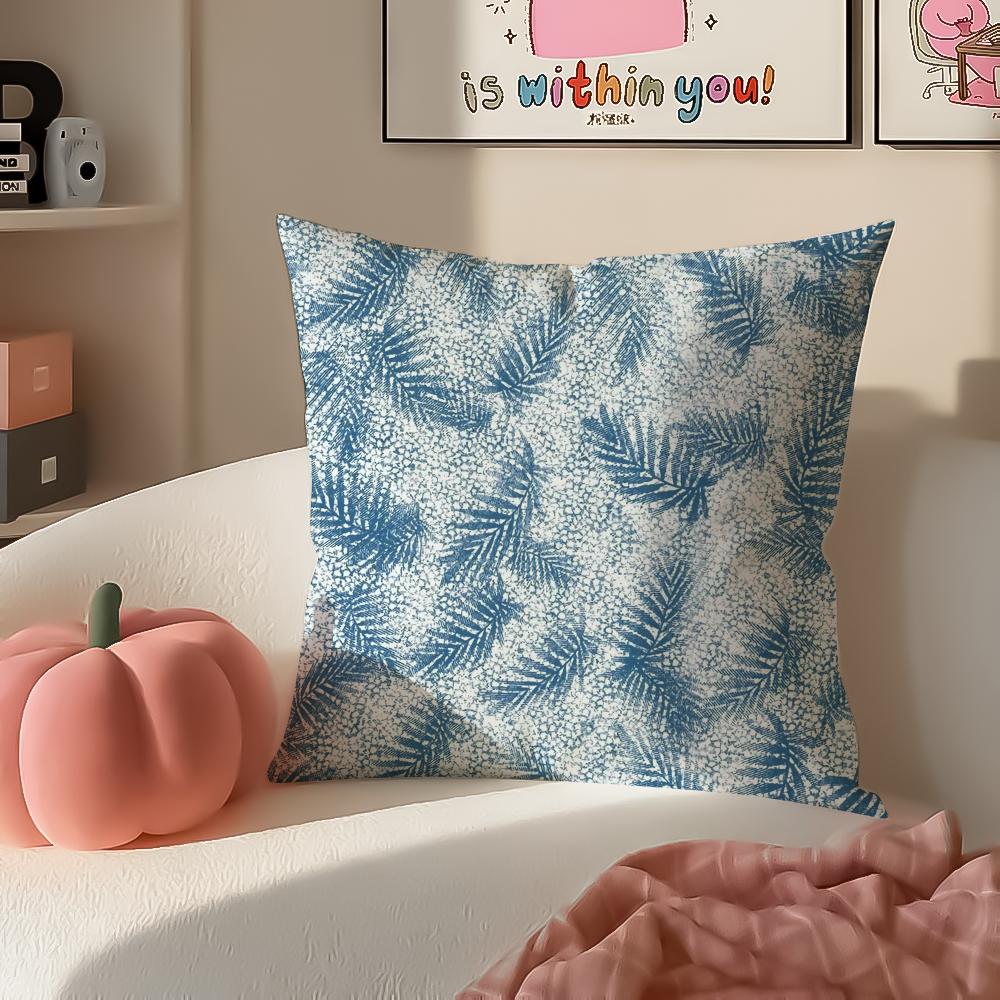 Colorful Trendy Art Printing Style Cushion Cover Pillowcase Short Plush Invisible zipper Room Sofa Cushion Cover
