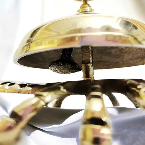 10,16 cm dárky pro prarodiče, mosazný zvonek na zvonek, stolní příslušenství, námořní stůl, ručně vyrobený dárek na kolaudaci, servisní zvonky