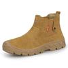 Men's Fire-Resistant Steel Toe Work Shoes - Anti-Smash, Anti-Piercing, Anti-Scald, Comfortable and Safe.