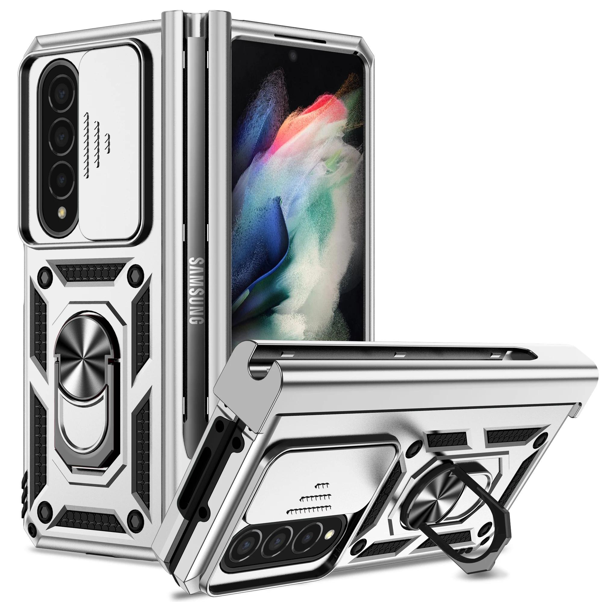 

Противоскользящий ударопрочный чехол-кольцо для Samsung Galaxy Z Fold 4 5G Fold4 Zfold4 Чехол для защиты камеры Z Fold4 for Samsung Z Fold 4