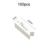 100pcs Swallowtail Shape Gift Tags Handwritten Card Blank Tags Kraft Paper Labels for Wedding Christmas Day Thanksgiving TMZ