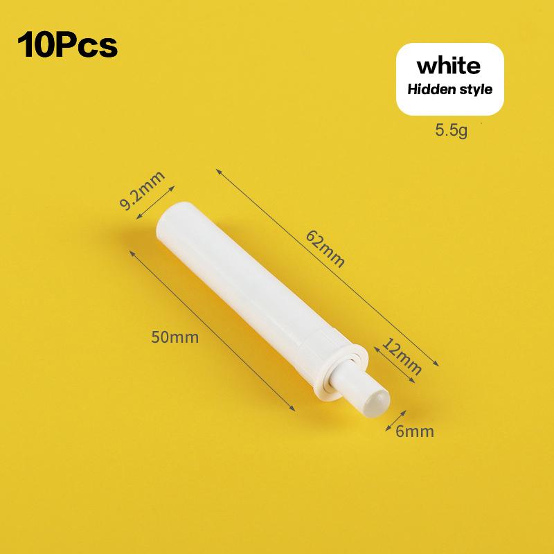 Practical Furniture Hardware Accessories, 10PCS Soft Close Cabinet Catches Damper Buffers for Door Stop