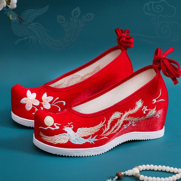 Fashion Shoes Woman 2025 Female Footwear Fringe Clogs Platform Increas Height Autumn Pearl Decorateion New Dress Summer Tassel Creepers