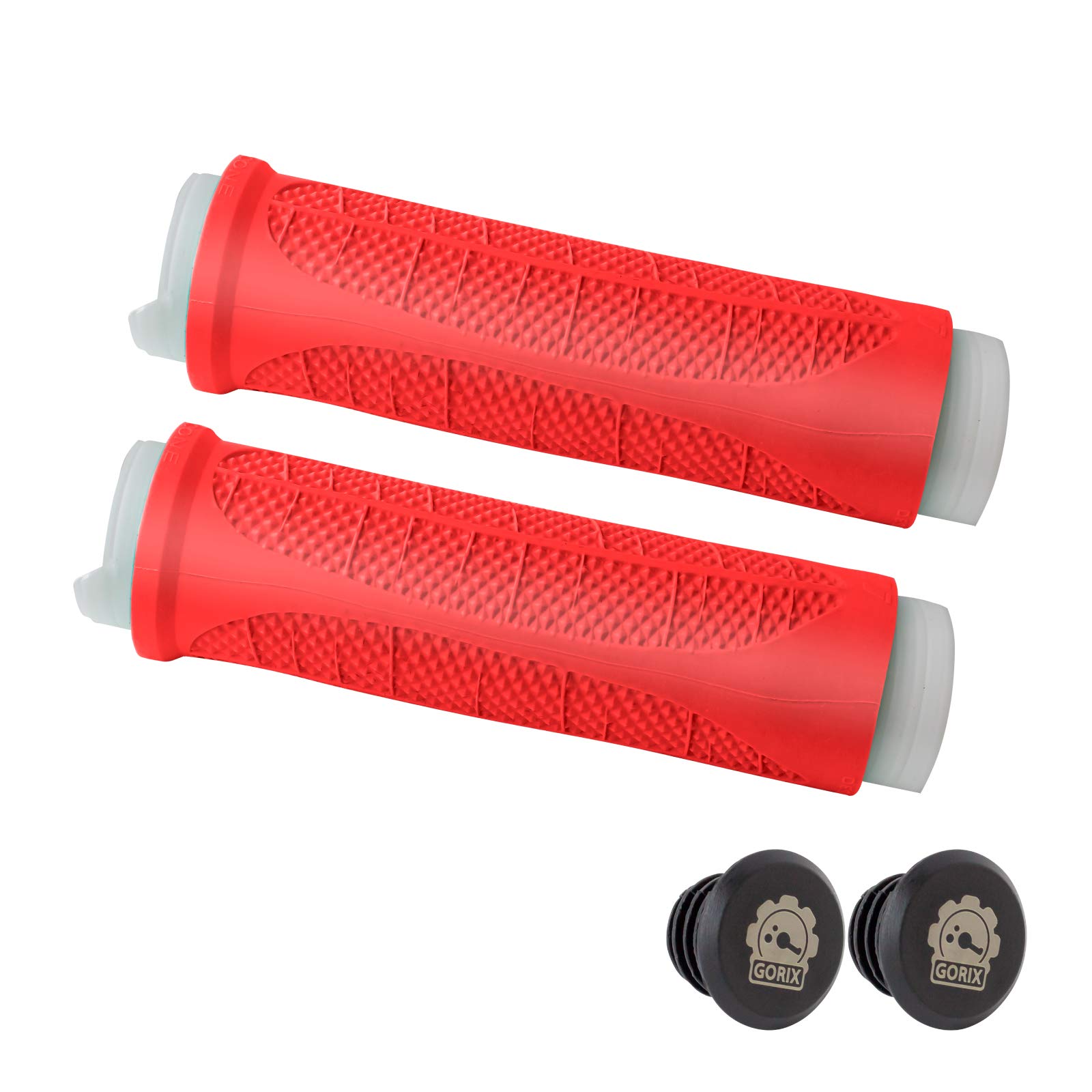 

GORIX Велосипедные силиконовые грипсы Бысткий легкий хват Рукоятка для удилища Инструмент для велосипеда Красный (GX-DP91) [Gottsu Grip] Замена, Ручки, Чехлы, Ручки,