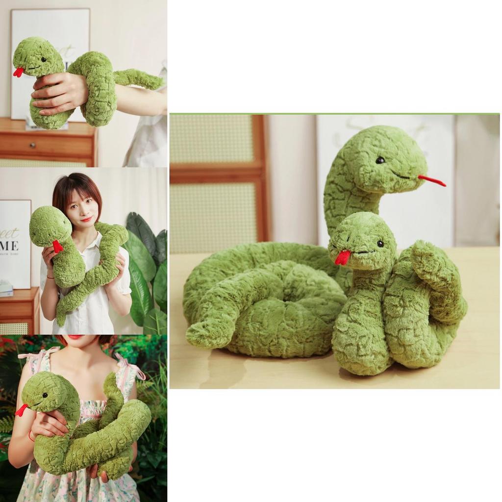Adorable Steve Snake Plush Toy Realistic Stuffed Animal For Kids And Collectors