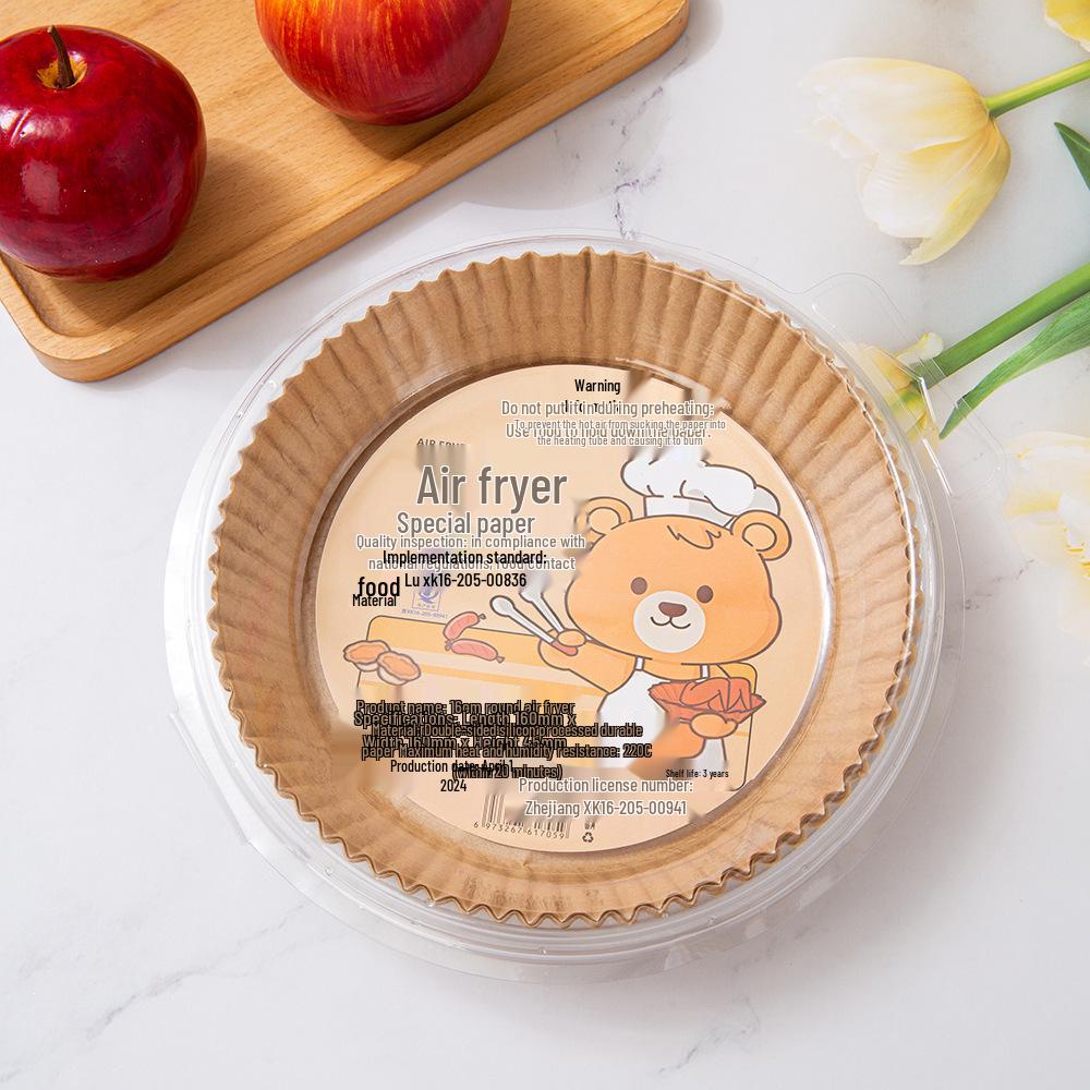 Non-stick, Oil-proof, High-temp Air Fryer Liner Paper for Baking