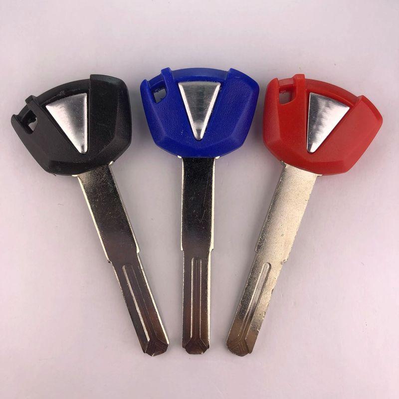 12PCs motorcycle key uncut blank replacement key for Kawasaki Ninja 400 636 650 z900 Z800 ninja400 ZX-6R 10R