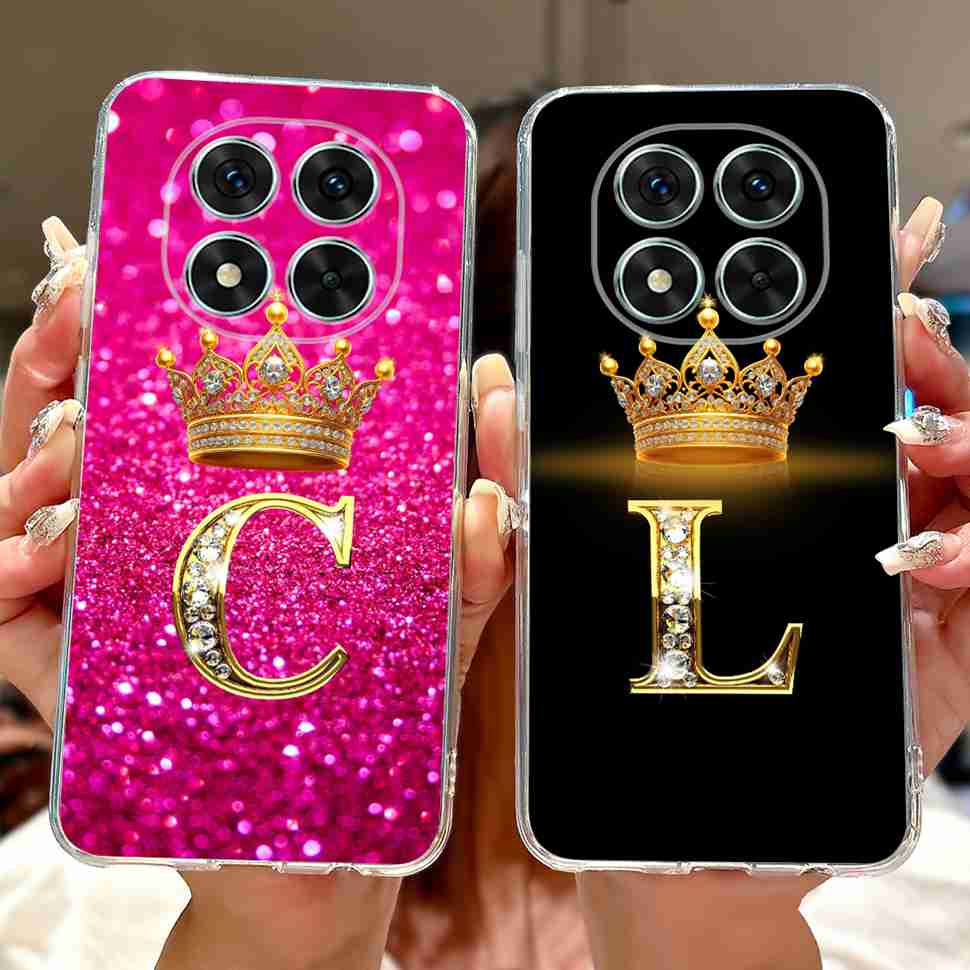 For Redmi Note14 Pro 5G Casing 6.67" Diamond Letter Back Cover Soft Silicone Cases For Xiaomi Redmi Note 14 Pro 5G Coque Fundas