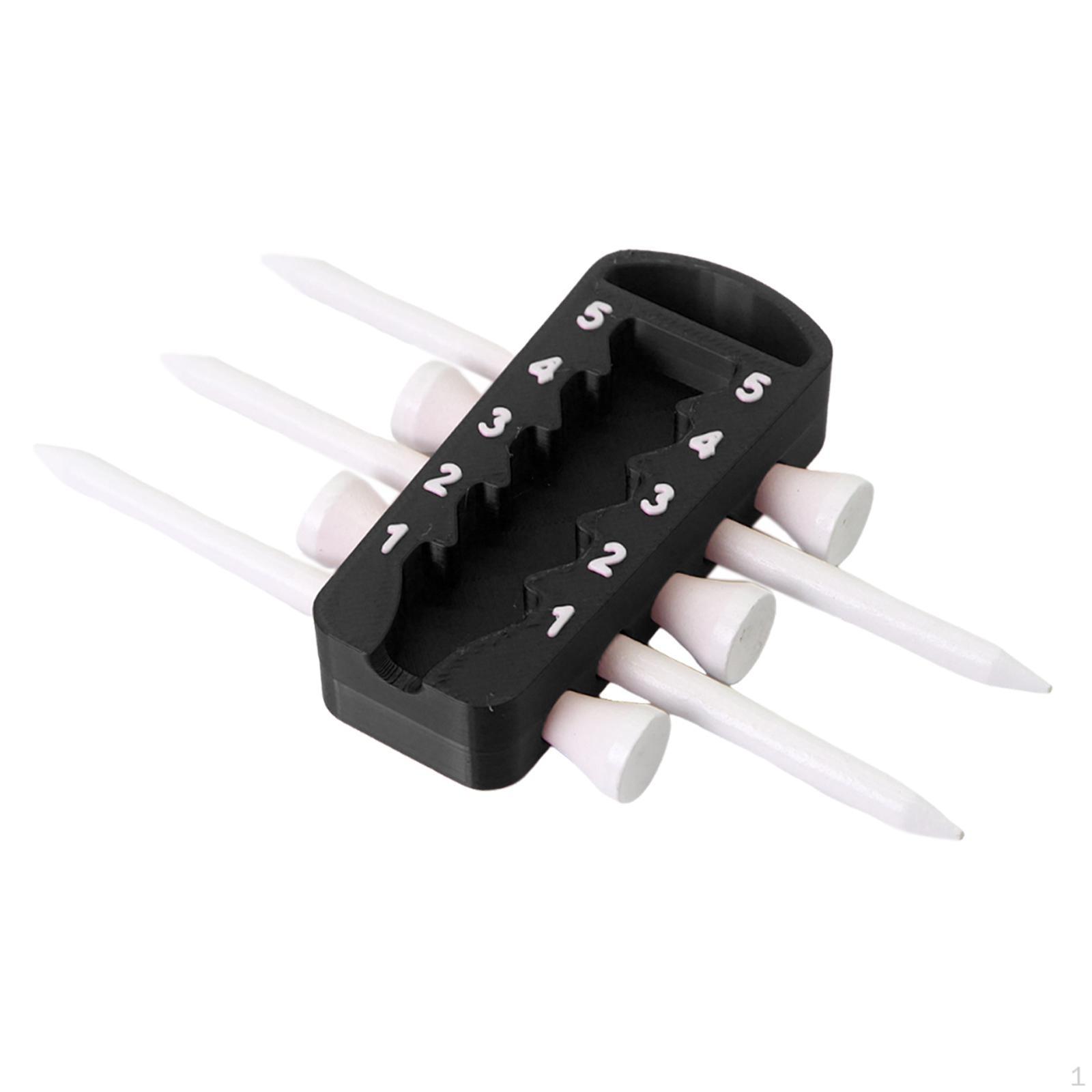 

Golf Tee Height Tool Elevator Outdoor Setter,Measuring Device чорний