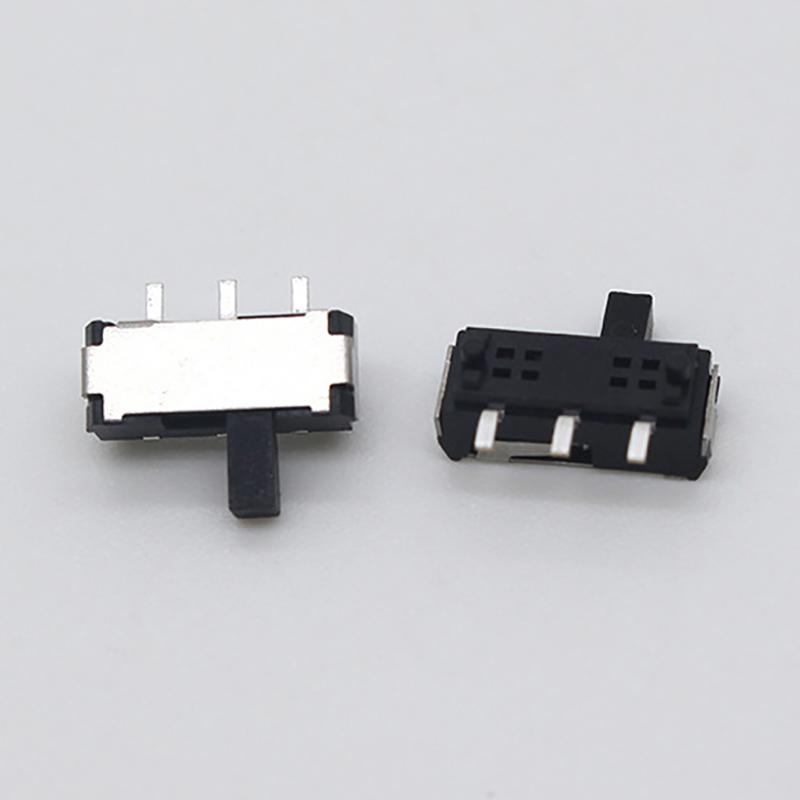 10Pcs 3 Pin Mini Slide Switch On-Off 2 Position Micro Slide Toggle Switch Miniature Horizontal Slide Switches