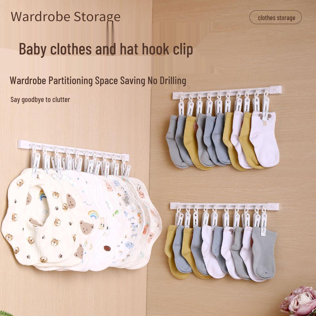 Sliding Rail Hooks for Kitchen Cabinet Doors - No-Drill Storage Solution