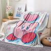Kirby Flannel Blanket, High quality Comfortable for All Seasons, Home Decor, Warmth and Comfort