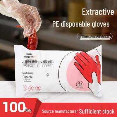 Gants jetables épaissis imperméables résistants à l'usure de qualité alimentaire pour la cuisine et la restauration