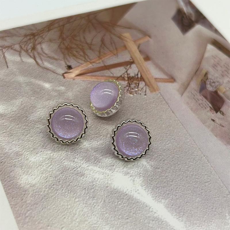 10pcs Colorful Shank Buttons 21/25mm Round Plastic Shank Buttons Coat Buttons DIY Clothes Sewing Accessories