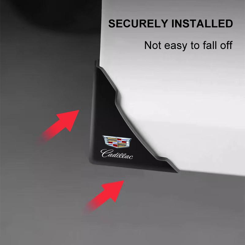 Car Door Corner Sticker Anti Collision Protector Badge Decal For Cadillac CT5 CT6 CTS Seville ATS CT4 XTS Celestiq Ciel Escala SRX XT4 XT5 XT6 EV XLR