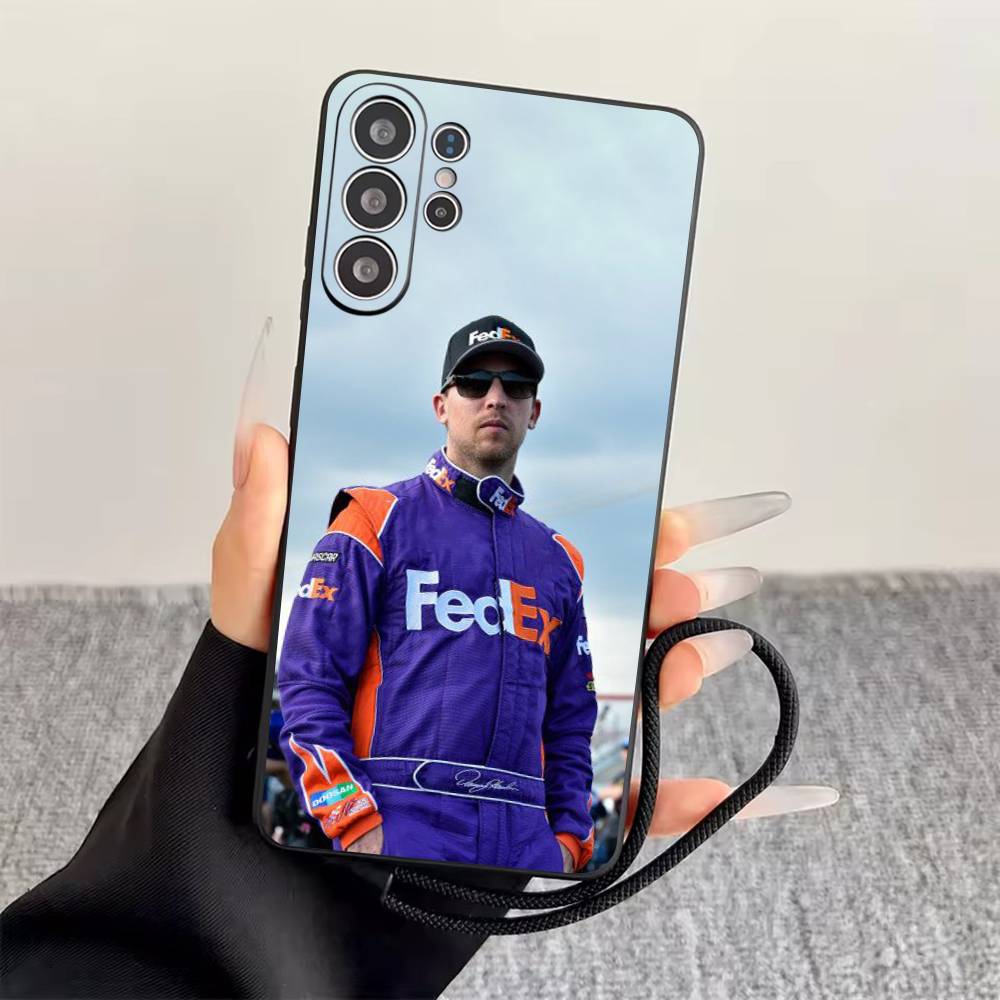 

D-Denny Hamlin Phone Case For Samsung S25,S24,S21,S22,S23,S30,Ultra,S20,Plus,Fe,Soft Silicone Black Cover Samsung S24fe