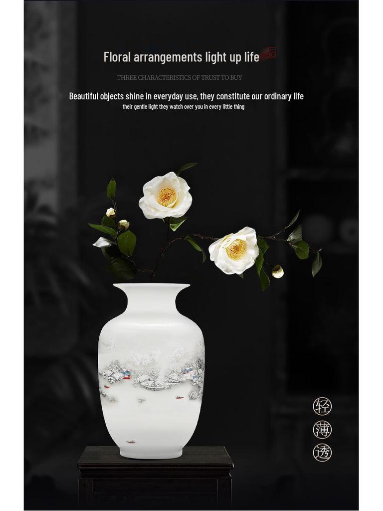Jingdezhen Ceramic Vases - Chinese Home Decor for TV Cabinets & Shelves