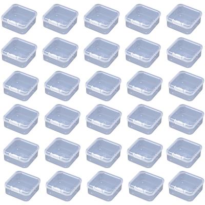 Heizi Plastic Case Set of 40 Small Items Storage Case Stamp Parts Subdivision X X (4.3 4.3 2cm)