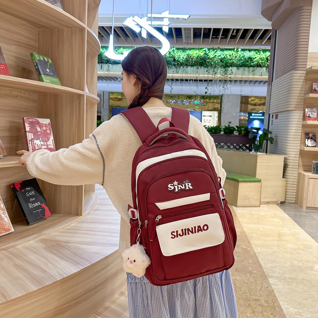 Schoolbag new ins Japanese junior high school schoolbag Girls high school backpack 3rd to 5th and 6th grade primary school students backpack