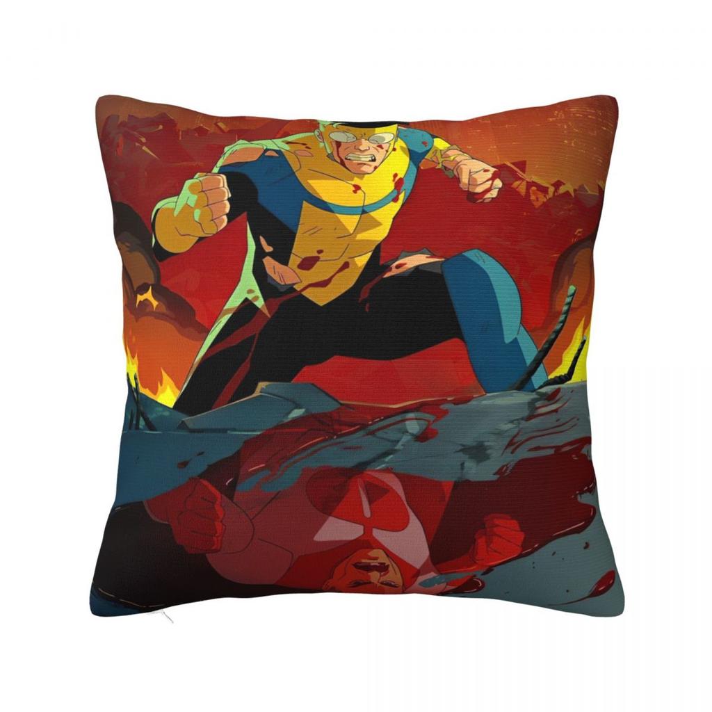 TV Series Invincible Mark Grayson Pillowcase Double-sided Printing Polyester Cushion Cover Gift Pillow Case Cover Home