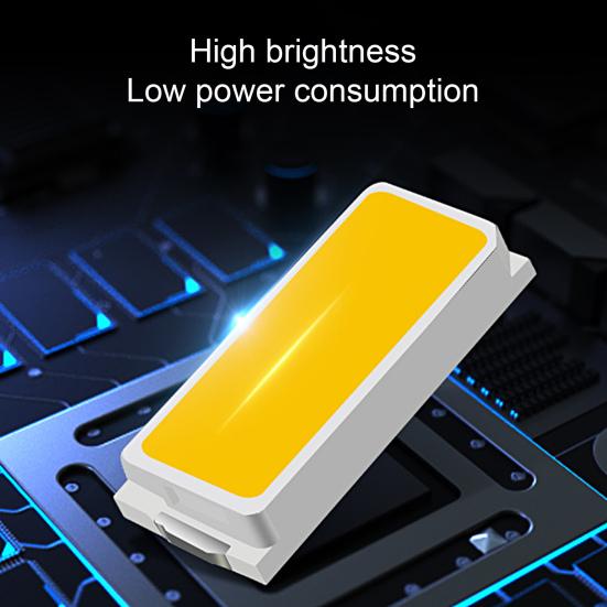 Camping Light Solar Operated Rechargeable Portable Multifunctional 6 Modes Adjustable Illumination Side Light