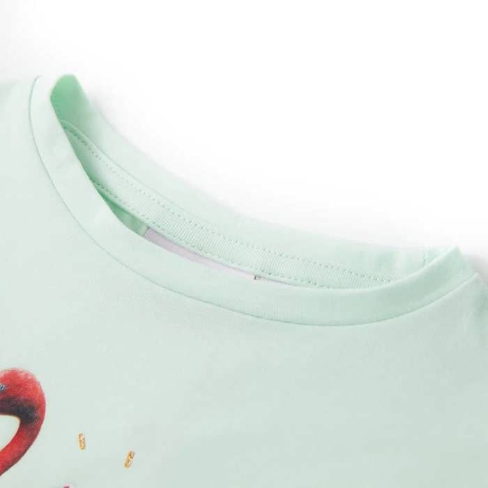 T-shirt enfants menthe clair 92/104/116/128/140
