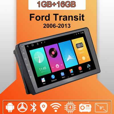 Autorádio Android Auto Carplay Pro Ford Transit 2006-2013 Multimediální přehrávač Hlavní jednotka Stereo GPS Navigace BT WIFI 1+16GB