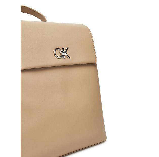 Backpack Calvin Klein Ck Flap Backpack With Conv Strap K60K613038 Beige