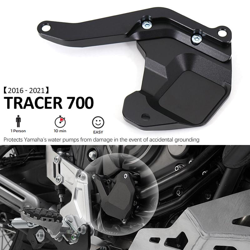 For YAMAHA TRACER 7 GT Water Pump Protection Cover Cooler Anti-Collision Block Tracer 700 / 7 GT Engine Protector 2016-2022