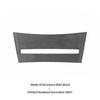 Betterhumz Para BMW Serie 5 E60 2004-2009 Panel de Consola Central del Coche Caja de Almacenamiento Almohadilla Embellecedor Hecho de Alcantara Accesorios de Interior