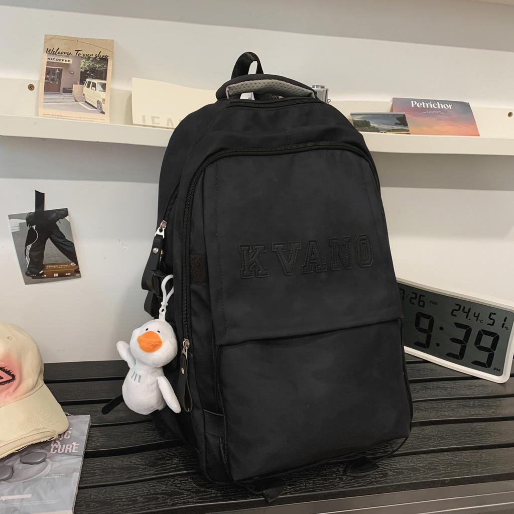 Schoolbag1011 New Middle and High School College Students Schoolbag Double Shoulder Oblique Span Shoulder Backpack Casual Versatile Couple Lightweight