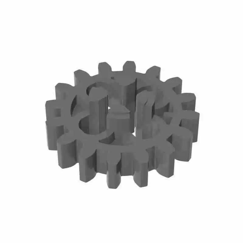 10pcs 4019 Pieces Plastic Toys Gear Cross Hole z16 Building Bricks Blocks  Technical Part Car Bus Train Accessories