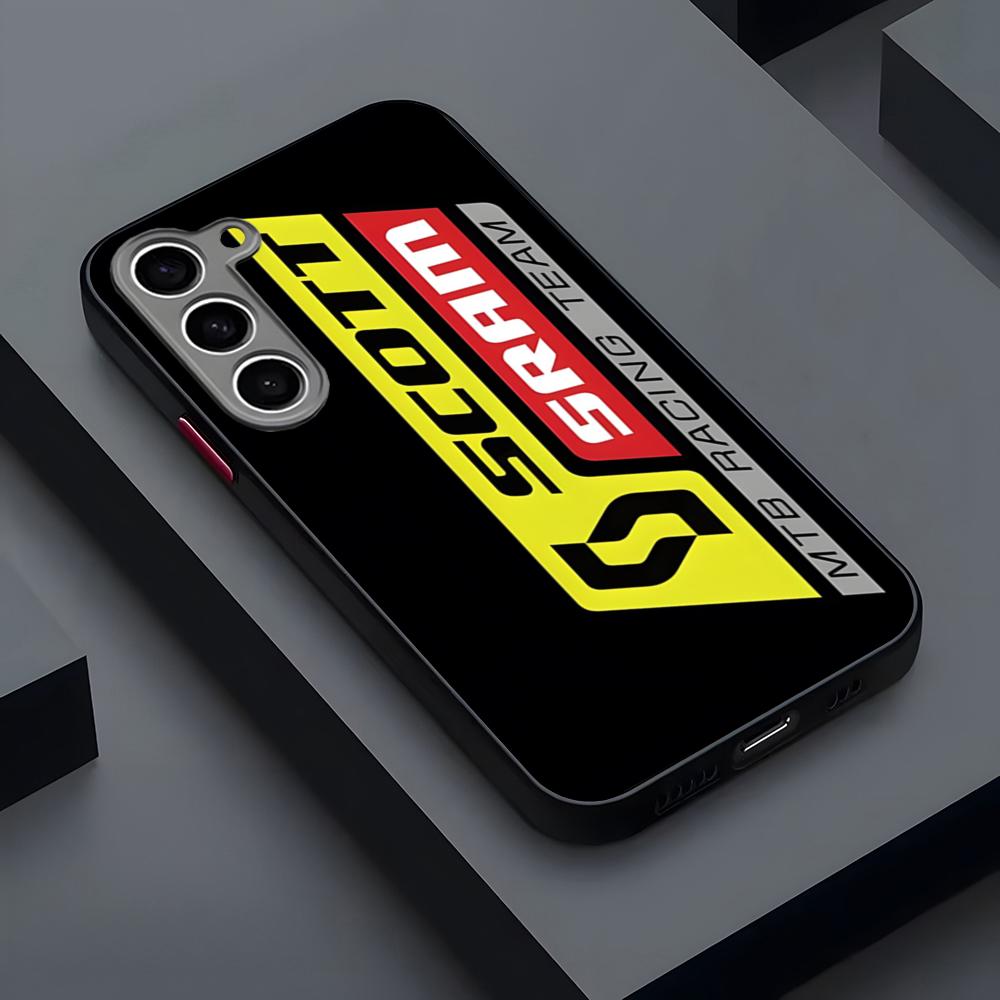 

Scott Spark Phone Case Matte Transparent For Samsung S25Plus S21fe S22 FE S23 Ultra S24 Plus S25 Luxury Back Cover Samsung S22 Plus