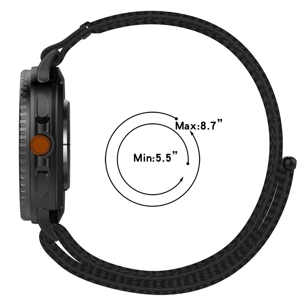 NylonStrap for Samsung Galaxy Watch 8 40mm 44mm Sports Replacement Watchband Bracelet Watch8 Classic/Watch Ultra2 Correa Straps