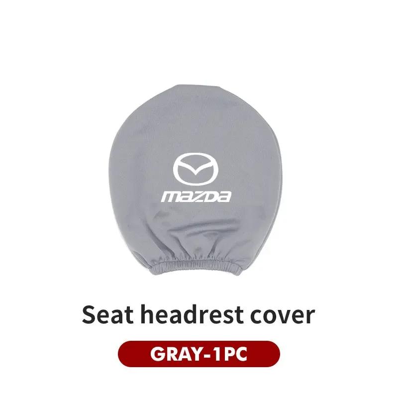 

2025 Hot Car Headrest Cover Dustproof Cover For Front Seat Head Rests For Mazda 6 3 CX5 5 2 323 CX7 Demio Atenza Axela MX30 CX30