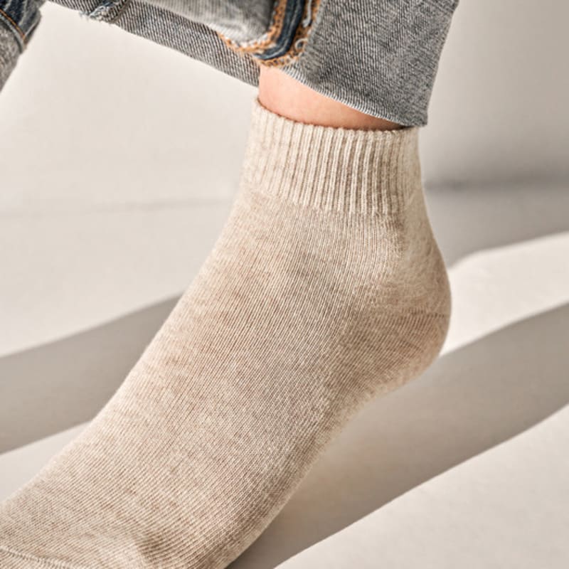 Abiruz Cotton Basic Short Socks (7 Colors)